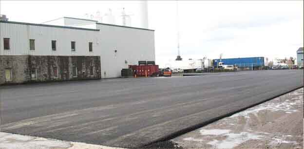Asphaltage - Pavage d'asphalte industriel à Granby dans la Haute-Yamaska en Montérégie